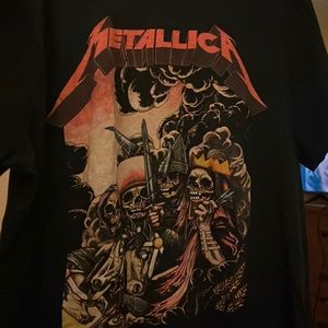 Black, Metallica, 4 Horseman, T-shirt, XXL athletic fit, sizes more like an XL.